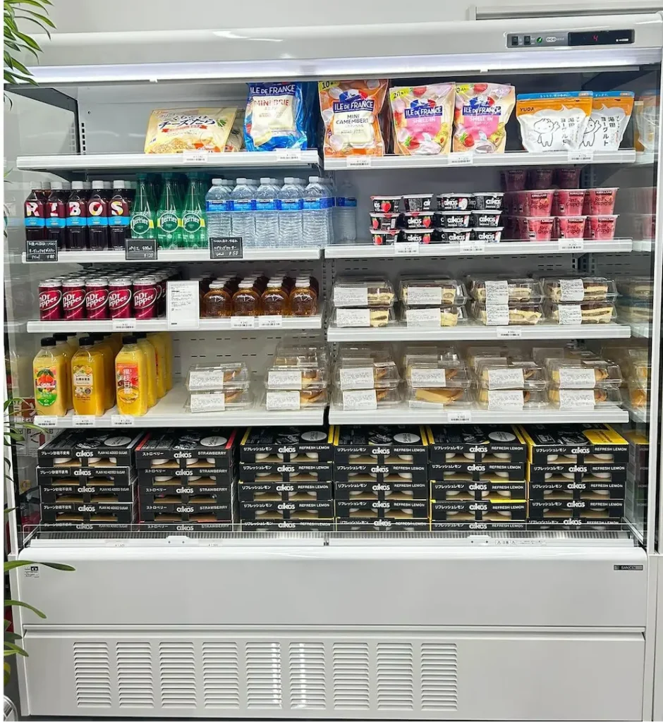 徳島県のコストコ再販店チョコスマーケットの冷蔵食品の品揃え