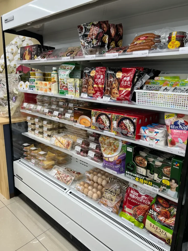 奈良県奈良市窪之庄町のコストコ再販店Pistcoの冷蔵品の品揃え