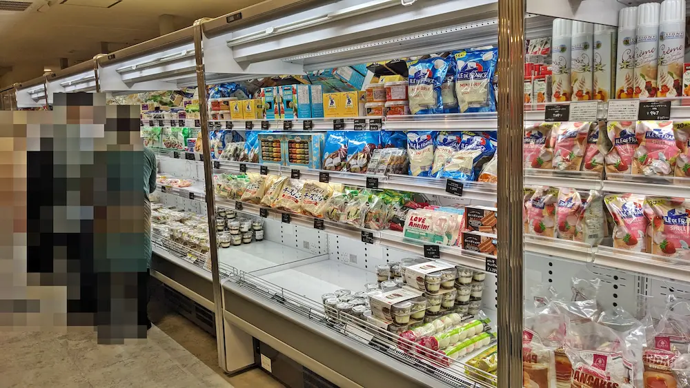 吉祥寺のコストコ再販店STOCKMART（ストックマート）の冷蔵食品の品揃え