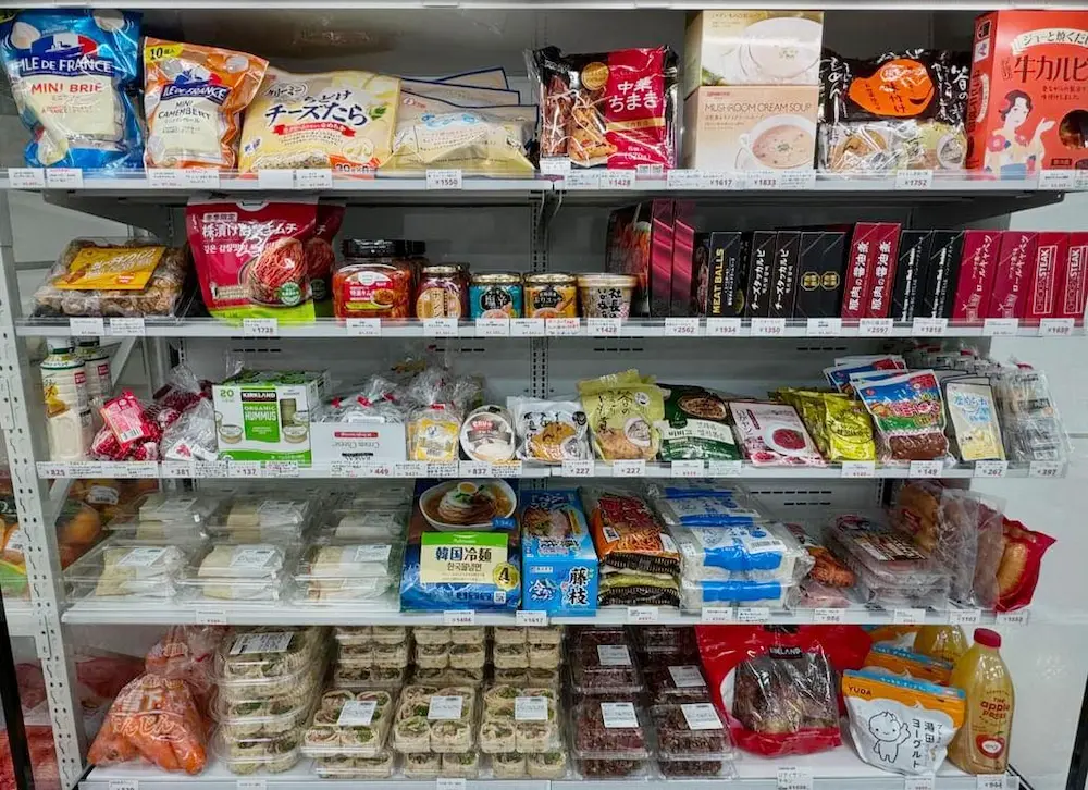 埼玉県川口市宮町のコストコ再販店RETAIL LIFEの冷蔵品の品揃え
