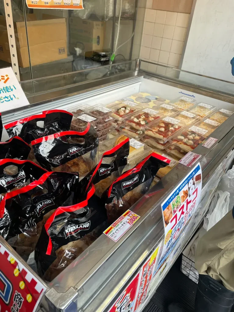 神奈川県宮田町のコストコ再販店「松原COSTMART」の品揃えの様子