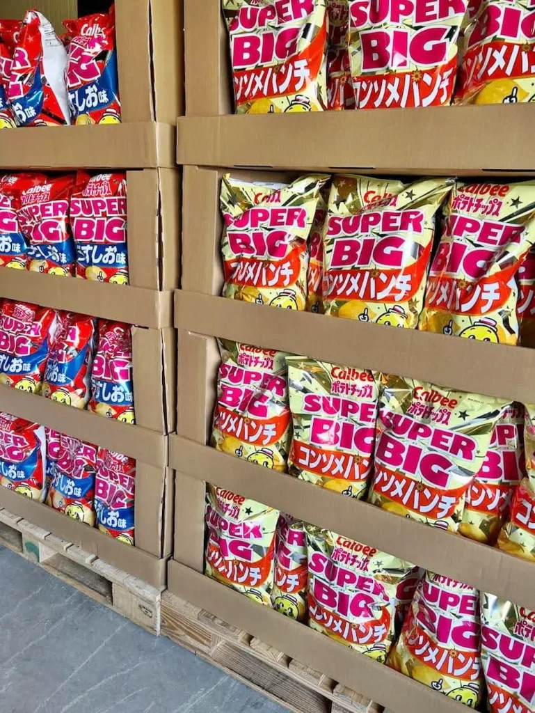 三重県津市のコストコ再販店グラマンズ倉庫城山店の食品の品揃え