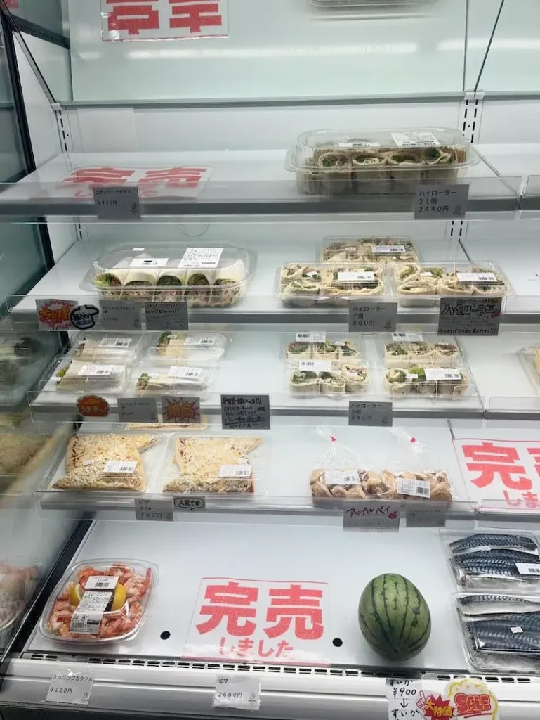 大分県別府市秋葉町のコストコ再販店トクスト（TOKUSUTO）の冷蔵品の品揃え