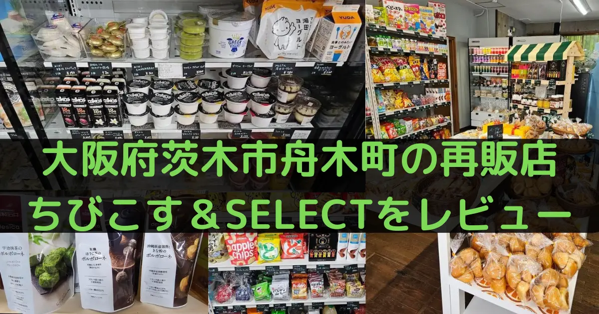 大阪府茨木市舟木町のコストコ再販店ちびこす＆SELECTをレビュー